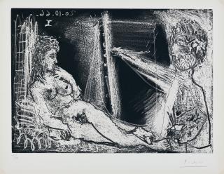 Pablo Picasso - Peintre Et Modèle