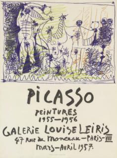 Pablo Picasso - Peintures 1955-1956 Galerie Louise Leiris (B. 1275)