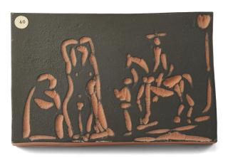 Pablo Picasso - Personnages et cavalier