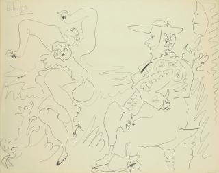 Pablo Picasso - Picador et danseuse