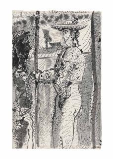 Pablo Picasso - Picador et personnage