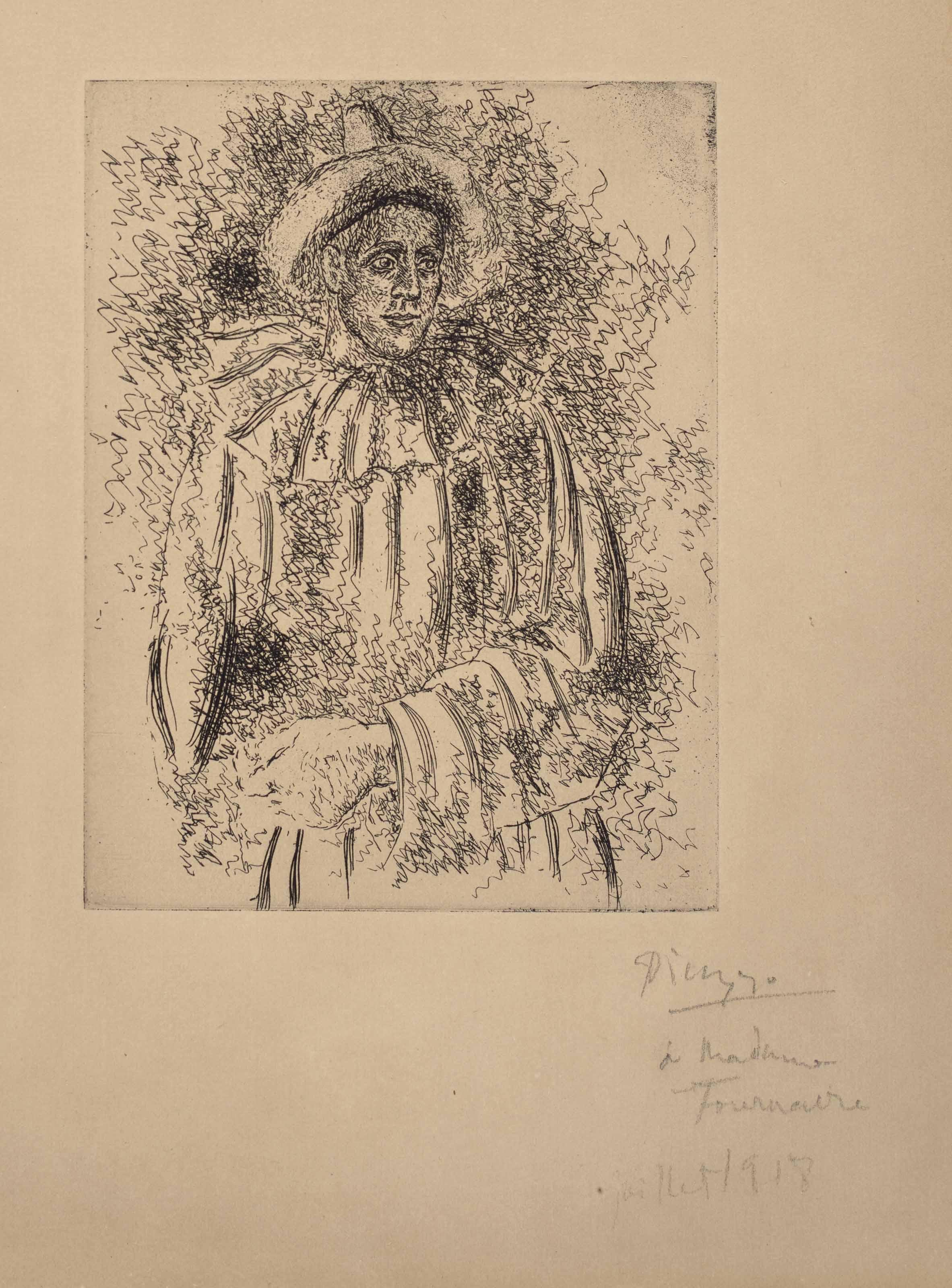 Pablo Picasso - Pierrot (Massine en Pierrot)