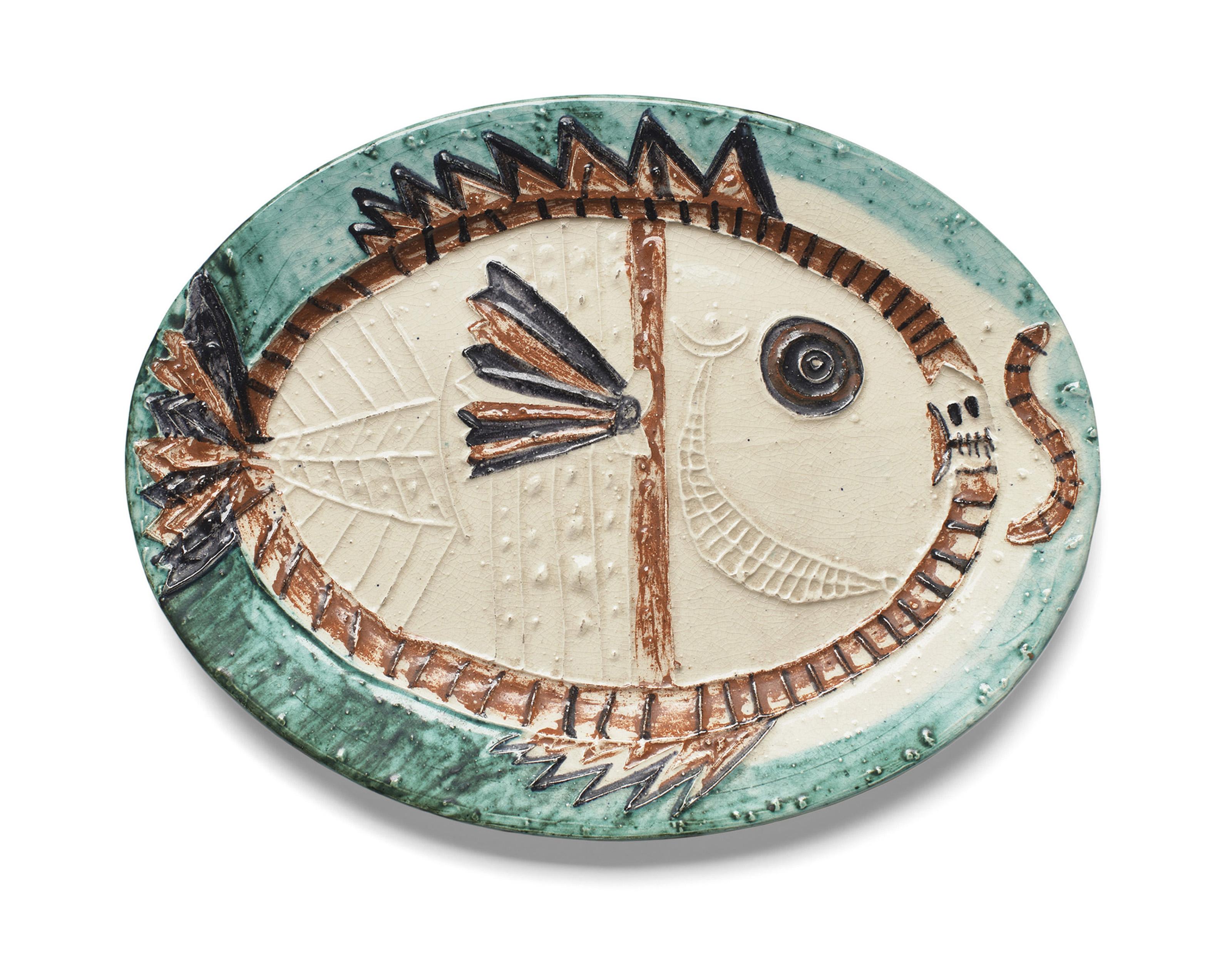 Pablo Picasso - Poisson de profil (A.R. 129-132)