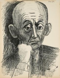 Pablo Picasso - Portrait D.H. Kahnweiler II.
