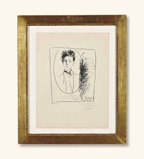 Pablo Picasso - Portrait D\'Arthur Rimbaud (Bloch 1007; Cramer 119)