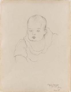 Pablo Picasso - Portrait de bébé Janine Haviland