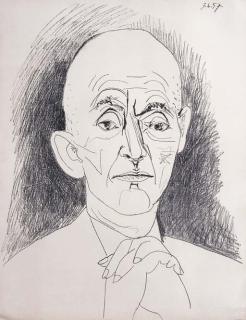 Pablo Picasso - Portrait De D. H. Kahnweiler, III