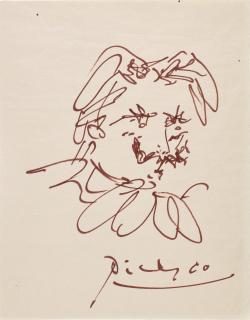 Pablo Picasso - Portrait de Déodat de Séverac