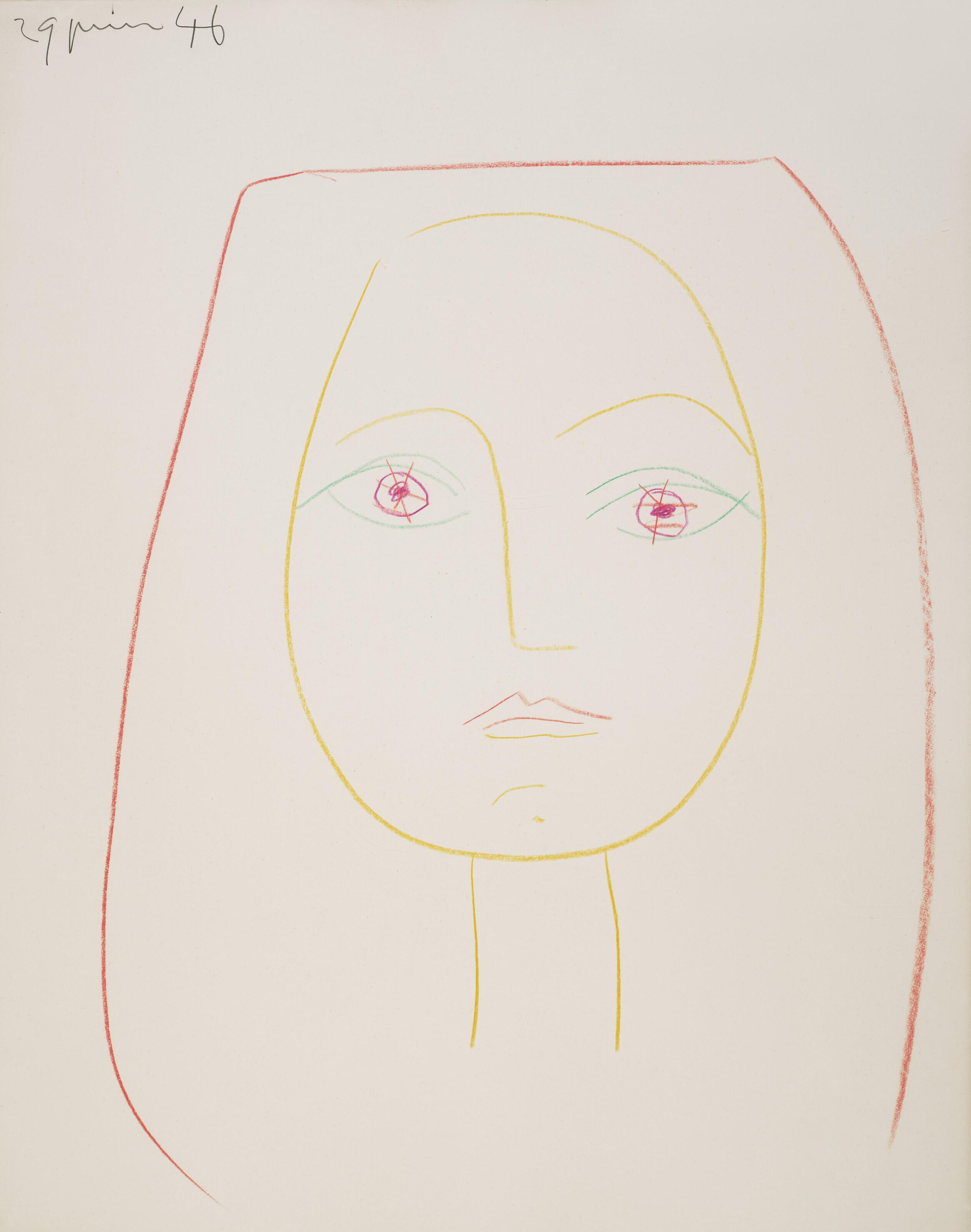 Pablo Picasso - Portrait de Françoise