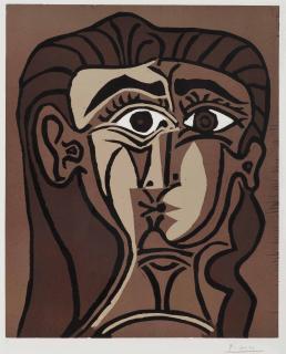 Pablo Picasso - Portrait De Jacqueline De Face Ii