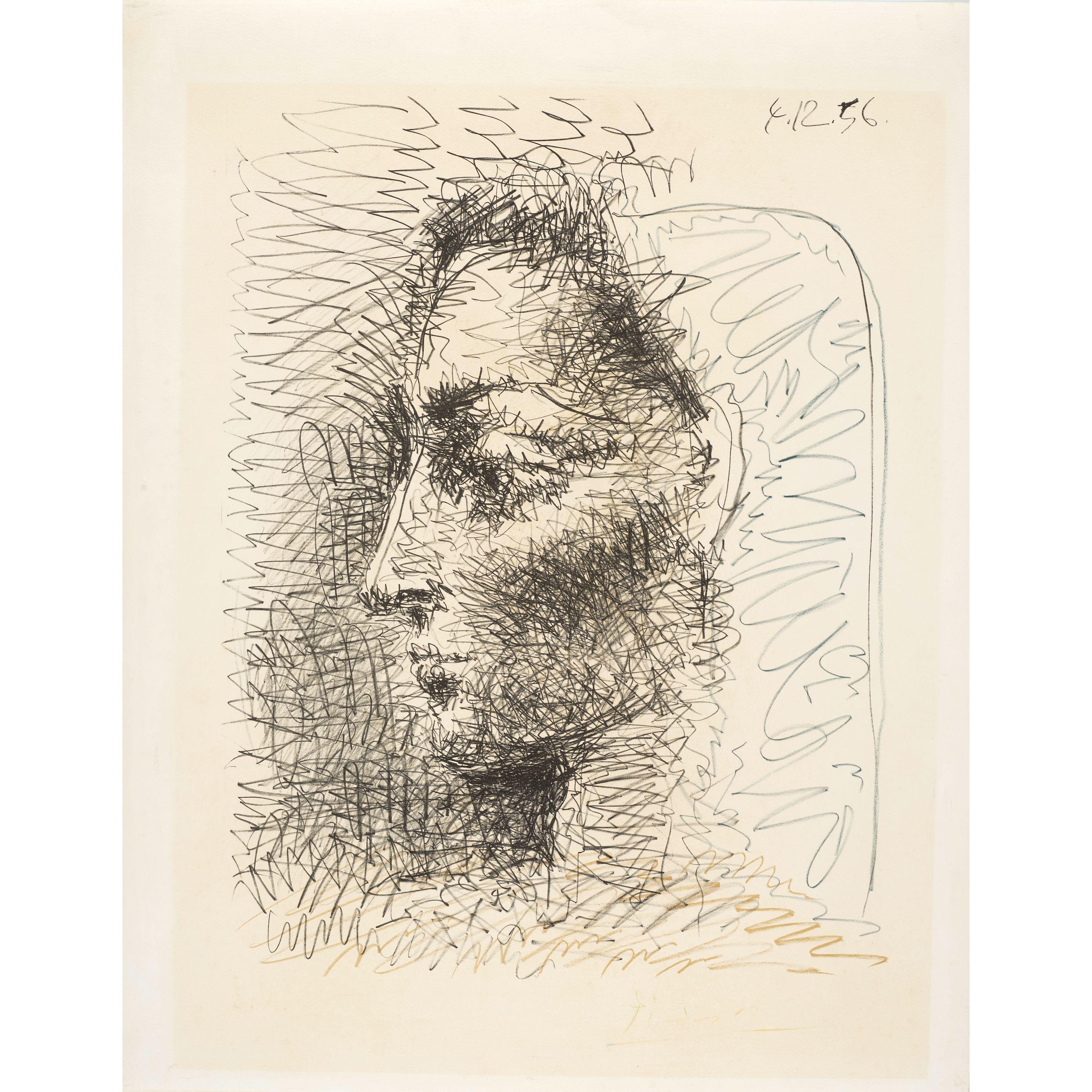 Pablo Picasso - Portrait de Jacqueline (Portrait of Jacqueline)