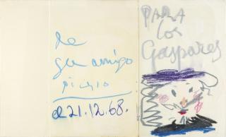 Pablo Picasso - Portrait d’homme moustachu