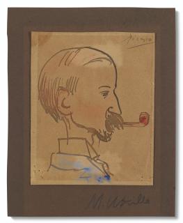 Pablo Picasso - Portrait du Père d\'Utrillo