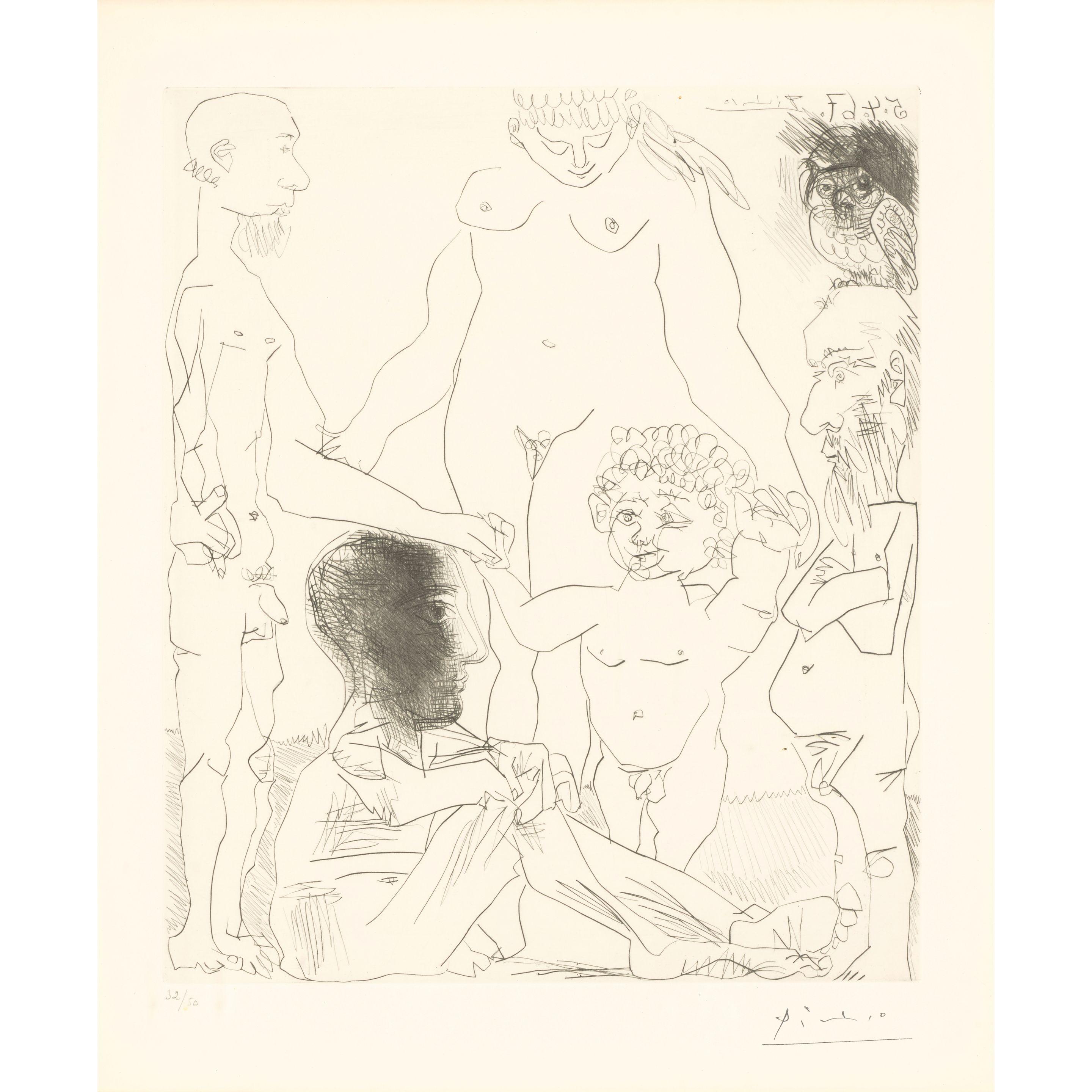 Pablo Picasso - Reflexion du peintre sur la vie (Reflection of the Painter on Life)