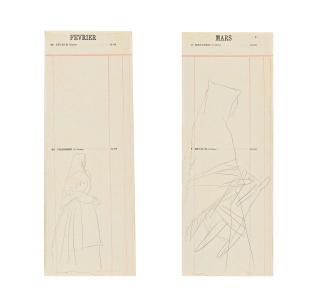 Pablo Picasso - Sans titre (Deux oeuvres)