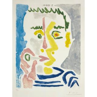 Pablo Picasso - Spanish Fumeur, 1964