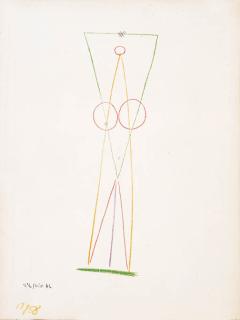 Pablo Picasso - Standing Woman