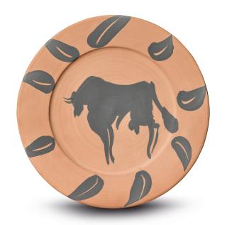 Pablo Picasso - Taureau, Marli Aux Feuilles