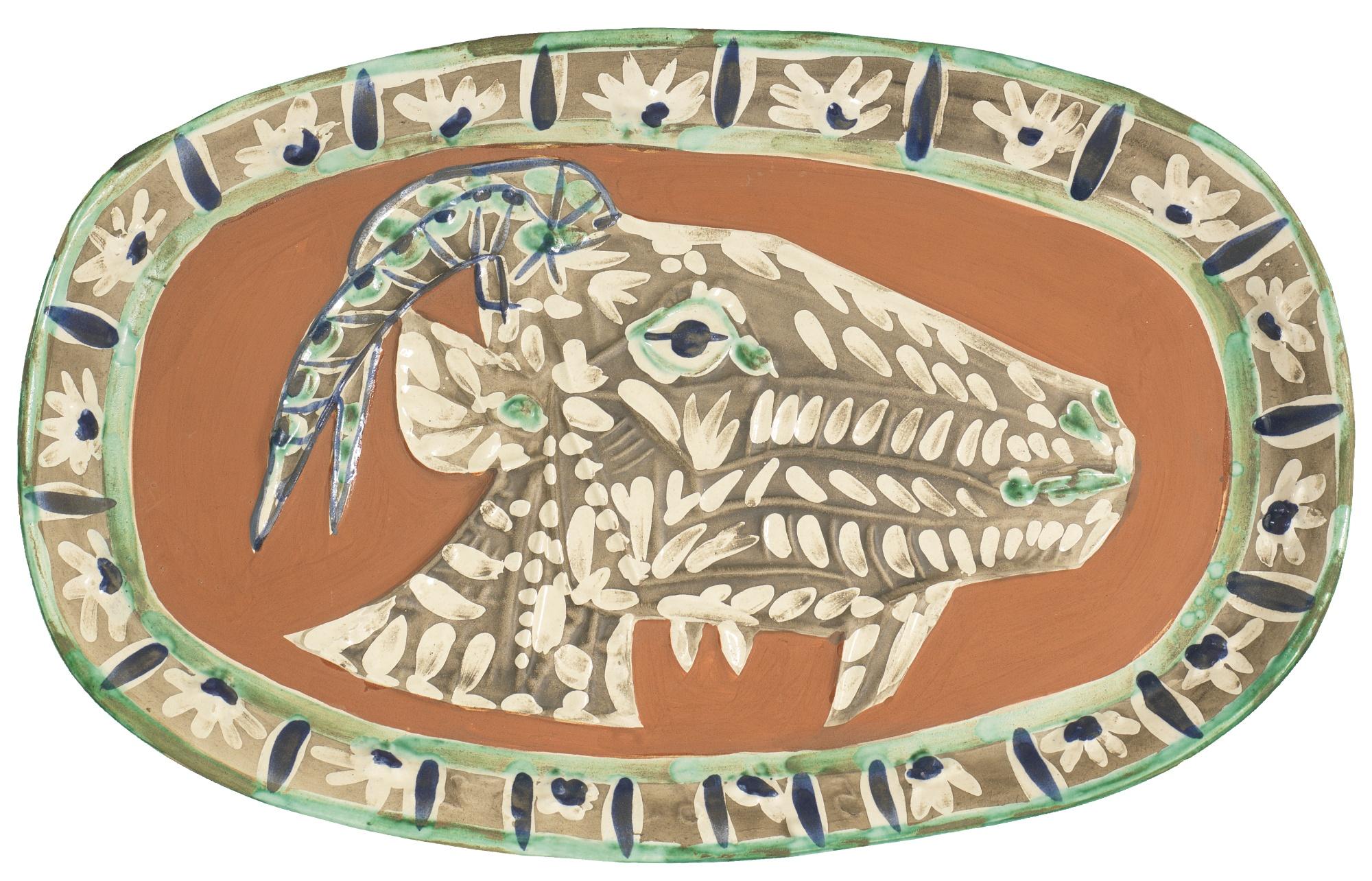 Pablo Picasso - Tête De Chèvre De Profil (A.R. 146)