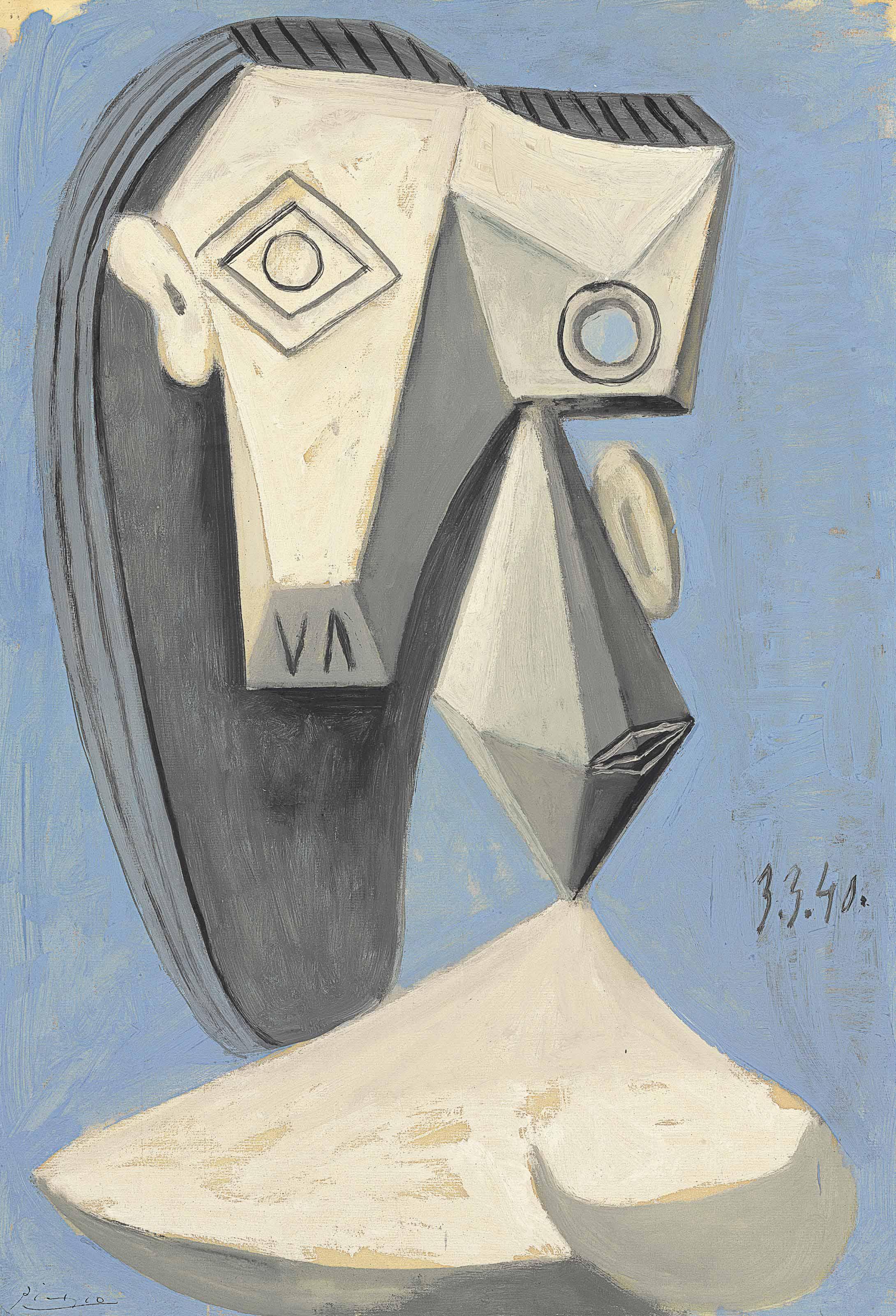 Pablo Picasso - Tête De Femme