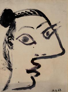 Pablo Picasso - Tête De Femme