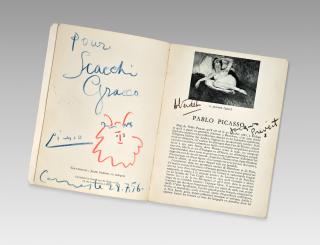 Pablo Picasso - Tête d\'homme barbu