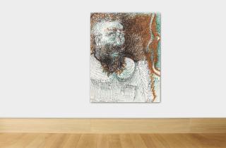 Pablo Picasso - Tête d\'homme et tête de femme