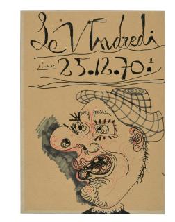 Pablo Picasso - Tête d\'homme