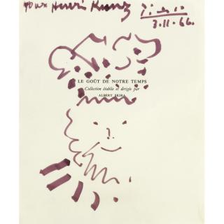 Pablo Picasso - Tête D\'Homme