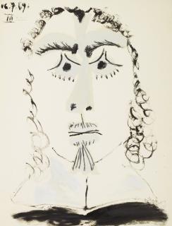 Pablo Picasso - Tête D\'Homme