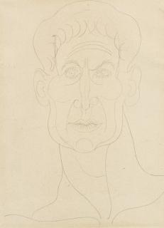 Pablo Picasso - Tête D\'Homme