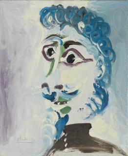 Pablo Picasso - Tête d\'homme