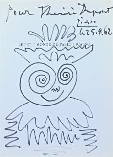 Pablo Picasso - Tête Humouristique Chapon