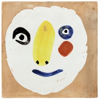 Pablo Picasso - Tête Polychrome (A.R. 455)