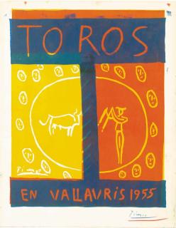 Pablo Picasso - Toros en Vallauris (Rodrigo 41)