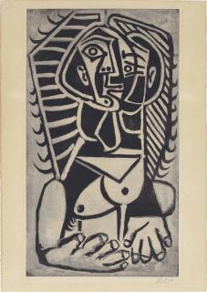Pablo Picasso - Torse de Femme (L’Egyptienne)