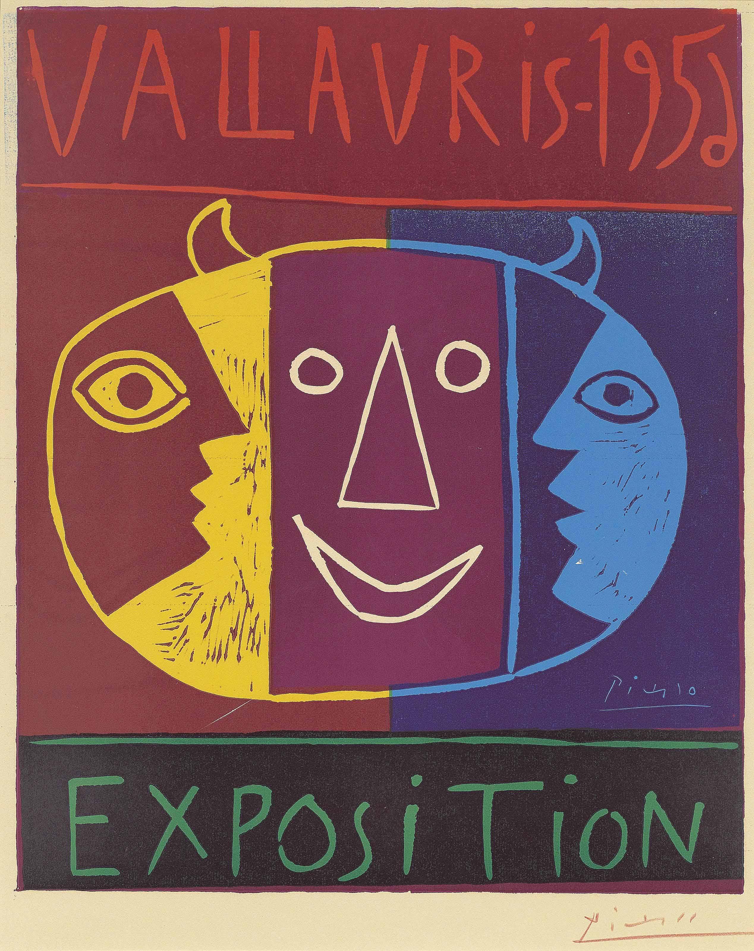 Vallauris 1956 Exposition by Pablo Picasso Art.Salon