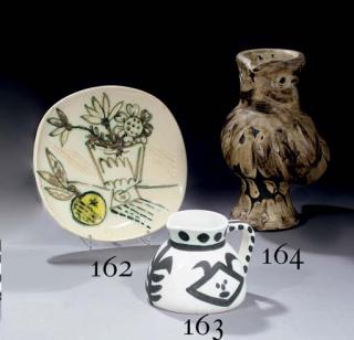 Pablo Picasso - Vase chouette (A.R. 606)