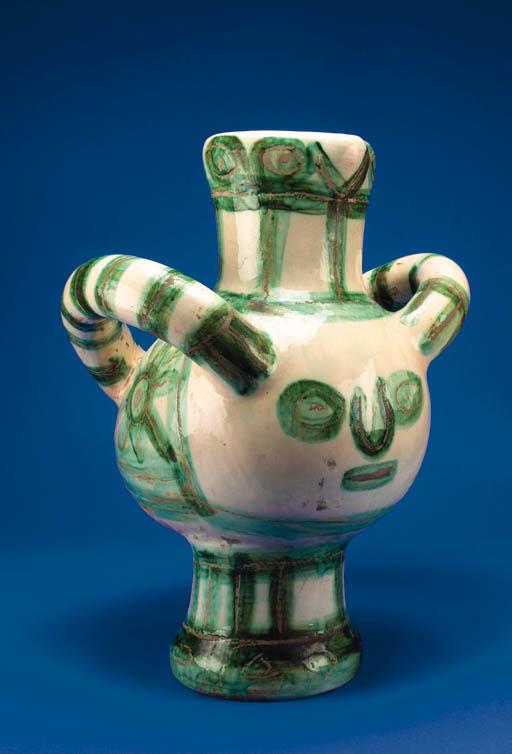 Pablo Picasso - Vase gros oiseau vert