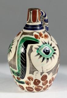 Pablo Picasso - Visage au nez noir (A.R. 609)