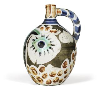 Pablo Picasso - Visage Au Nez Noir