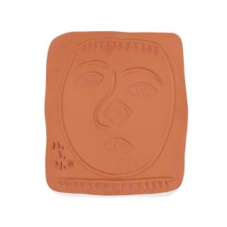 Pablo Picasso - Visage au Nez Rond