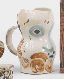 Pablo Picasso - Visage Aux Cercles (A. R. 612)