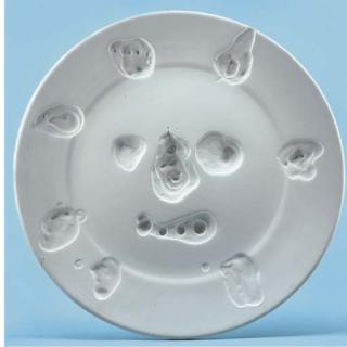 Pablo Picasso - Visage aux taches