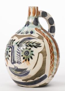 Pablo Picasso - Visage Aux Yeux Rieurs (A. R. 608)