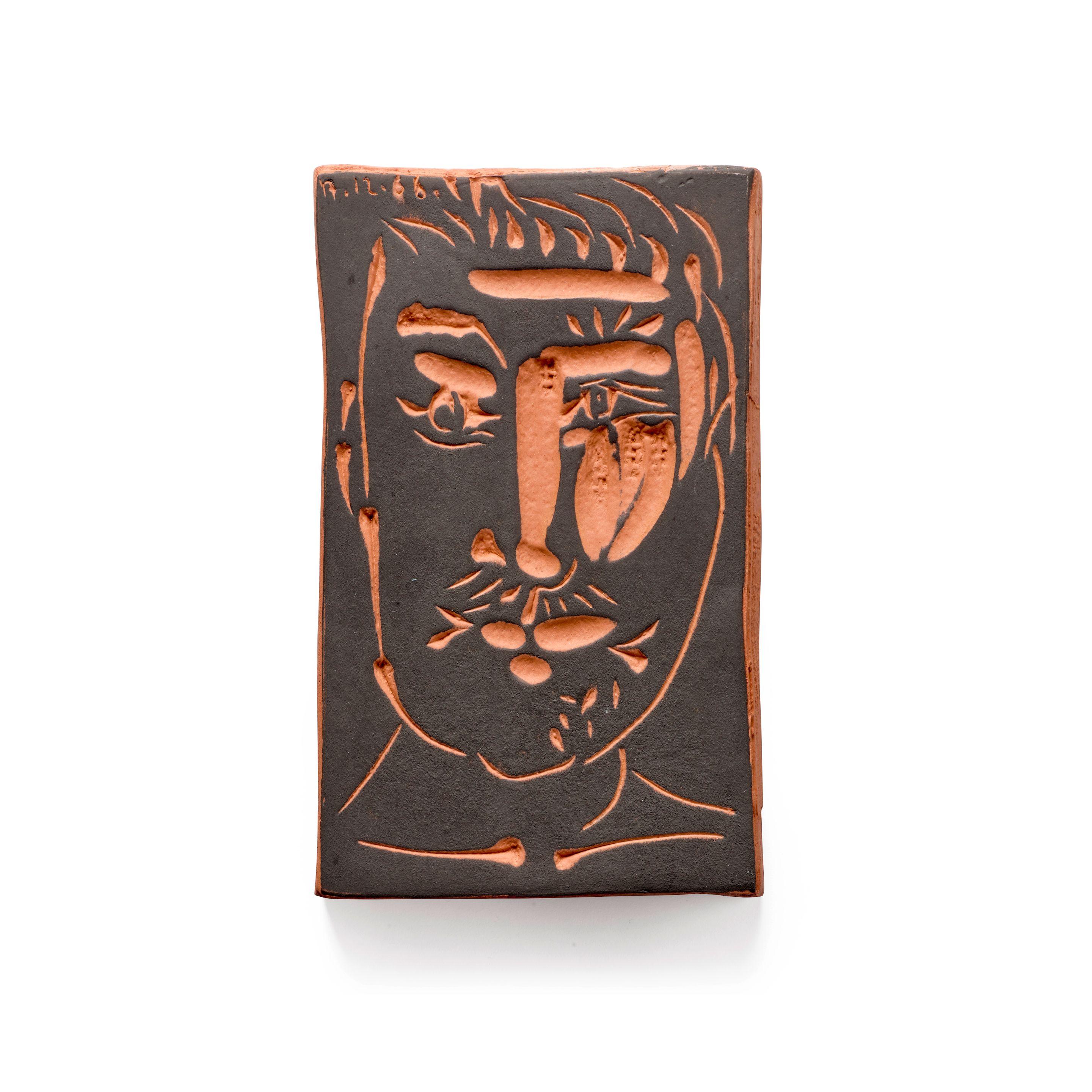 Pablo Picasso - Visage d\'homme (Man\'s Face)