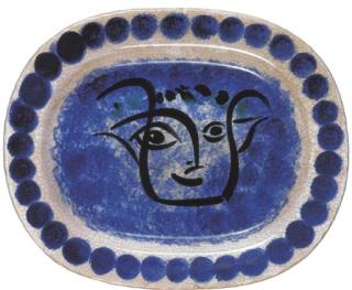 Pablo Picasso - Visage pantine