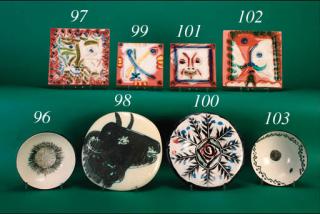 Pablo Picasso - Visage stylisé à l\'Y