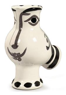 Pablo Picasso - Woman-Faced Wood-Owl (A.R. 144)