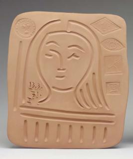 Pablo Picasso - Woman\'s face (A.R. 616)